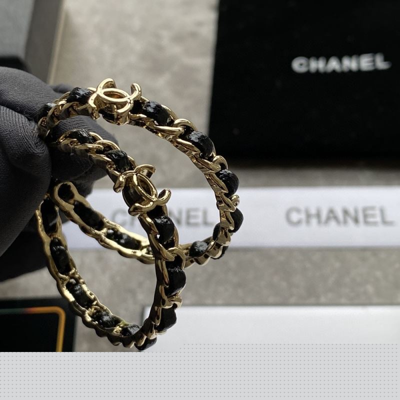 Ch*el earrings